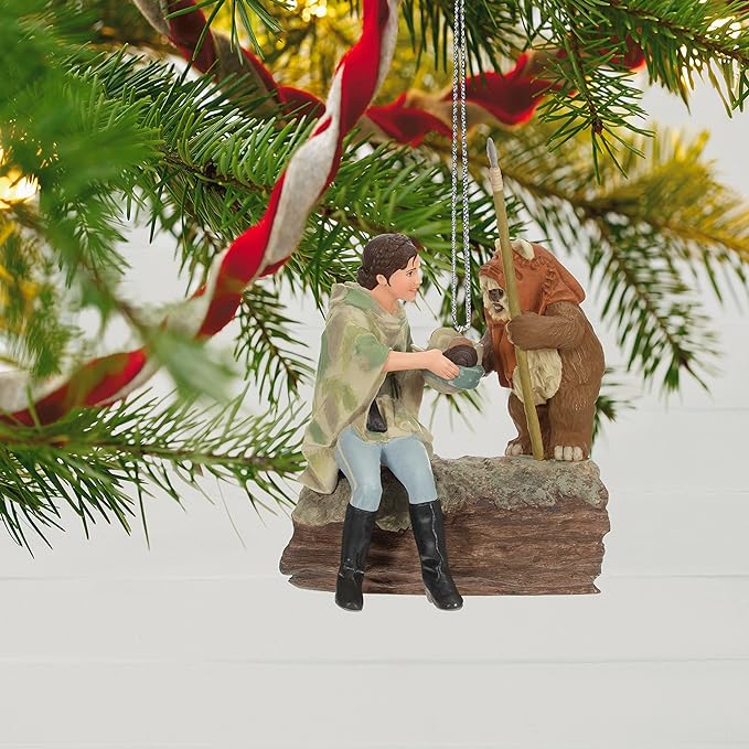 A Curious Encounter on Endor Star Wars - Hallmark Keepsake Chritstmas Tree Ornament 2023