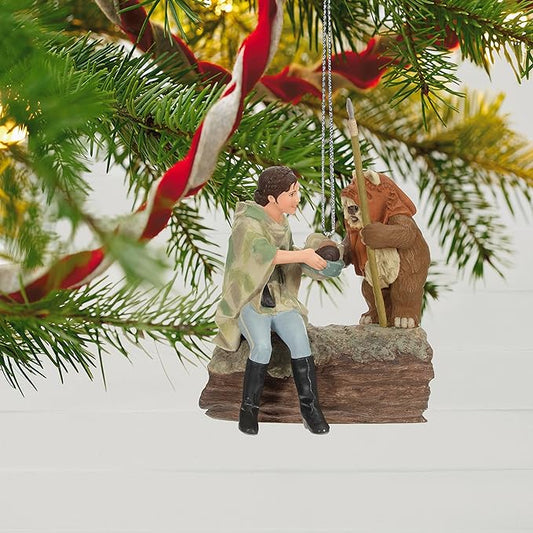 A Curious Encounter on Endor Star Wars - Hallmark Keepsake Chritstmas Tree Ornament 2023