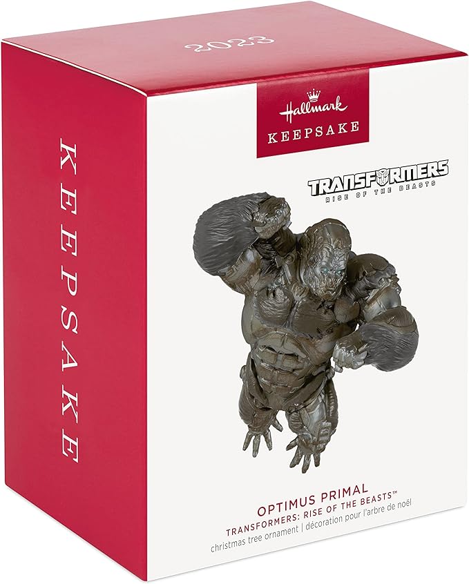 Optimus Primal Transformers - Hallmark Keepsake Ornament 2023-Rise of the Beasts