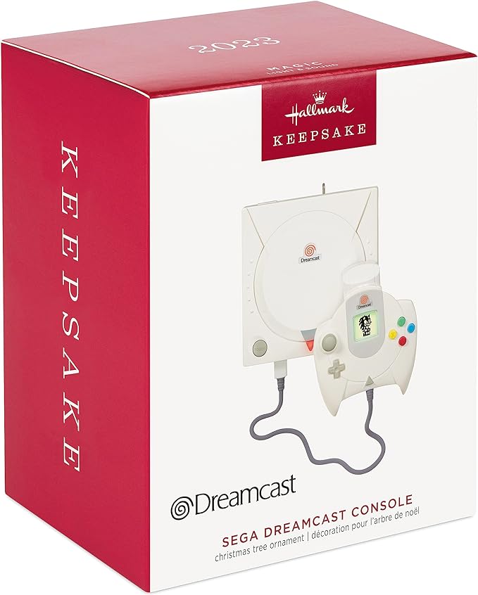 Sega Dreamcast Console - Magic Light and Sound Hallmark Keepsake Tree Ornament 2023