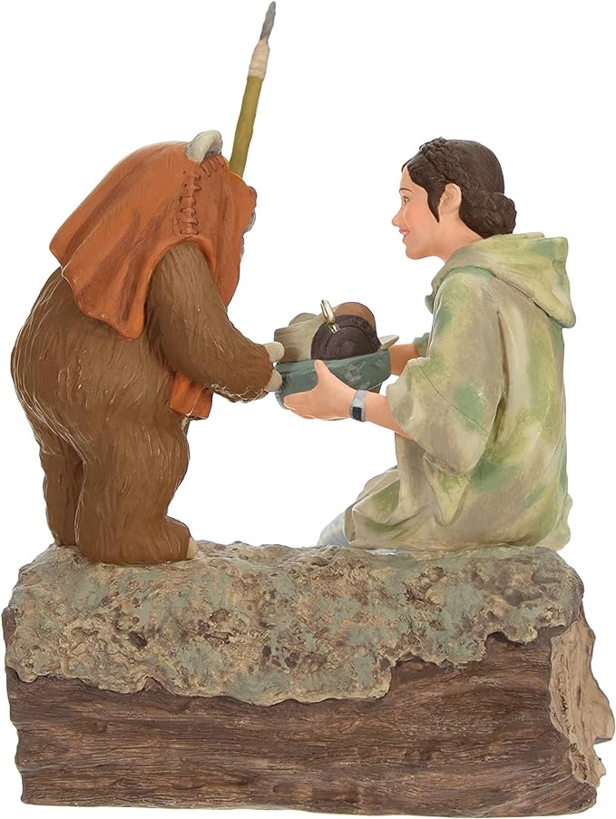 A Curious Encounter on Endor Star Wars - Hallmark Keepsake Chritstmas Tree Ornament 2023