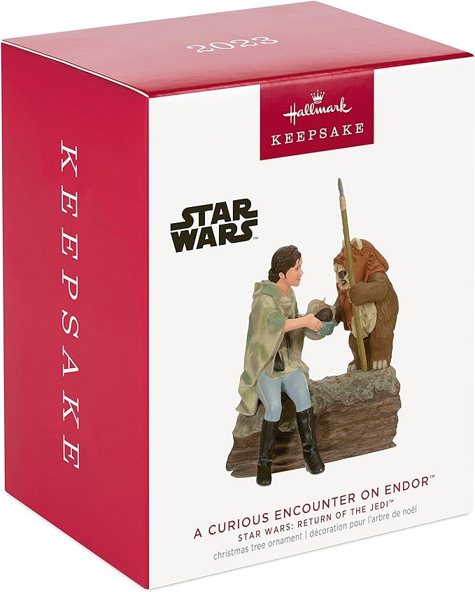 A Curious Encounter on Endor Star Wars - Hallmark Keepsake Chritstmas Tree Ornament 2023