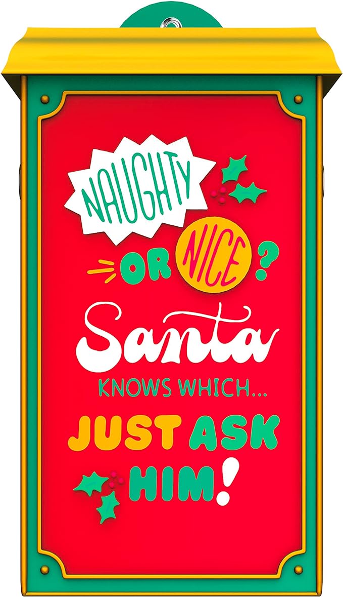 Naughty & Nice Arcade - Magic Light & Sound Hallmark Keepsake Ornament 2023