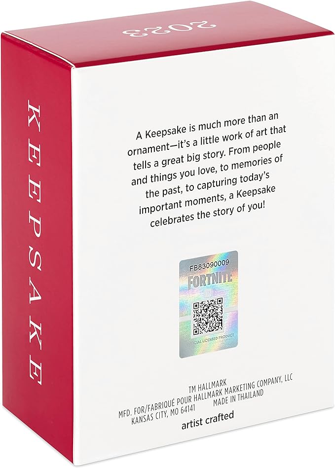 Ffrosty Back Bling Fortnite - Hallmark Keepsake Christmas Tree Ornament 2023