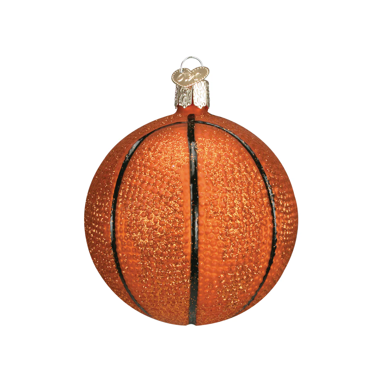 Basketball Sports-themed Blown Glass Ornament by Old World Christmas