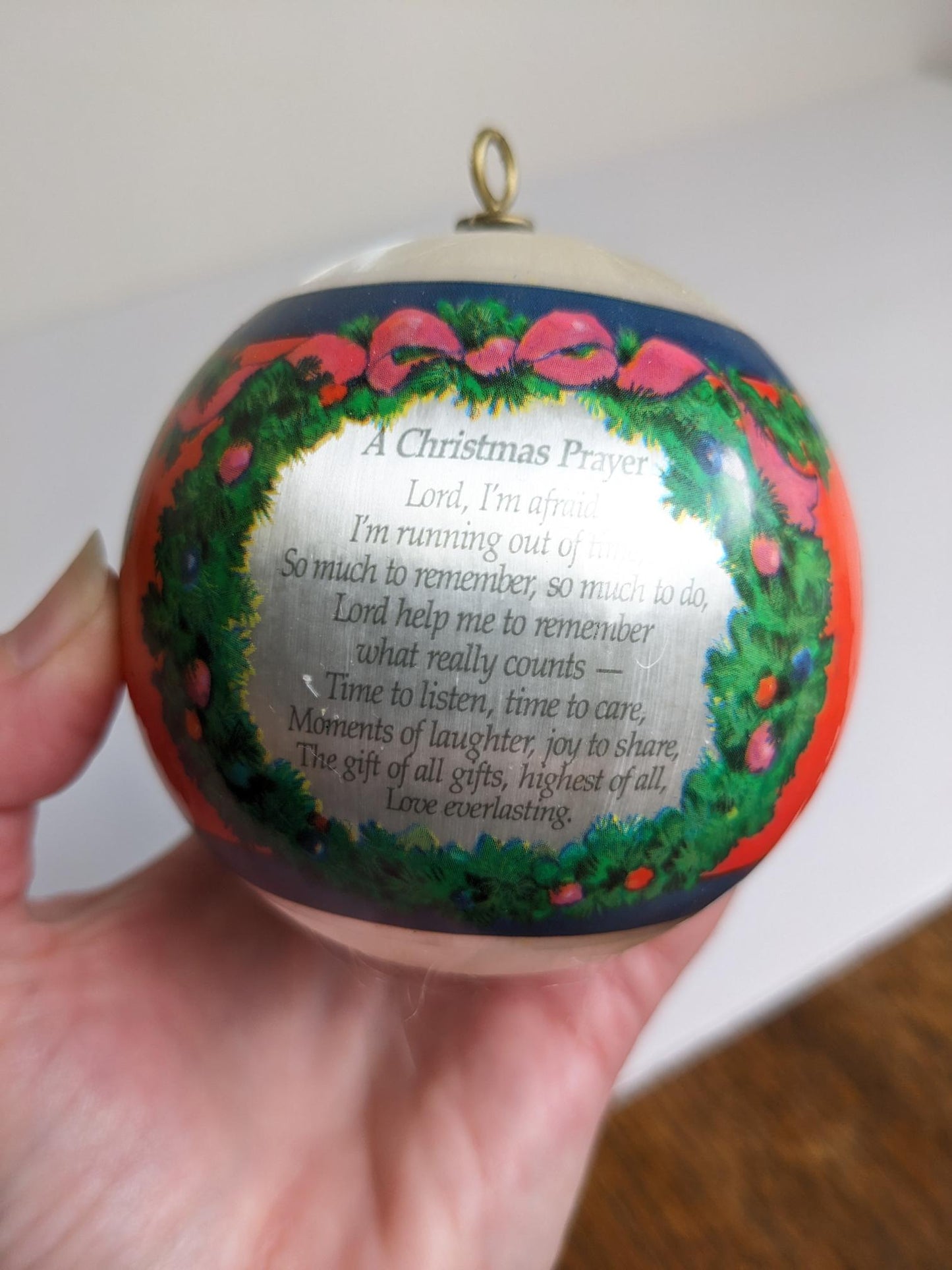 Salvation Army 1986 Caroling Christmas Ornament