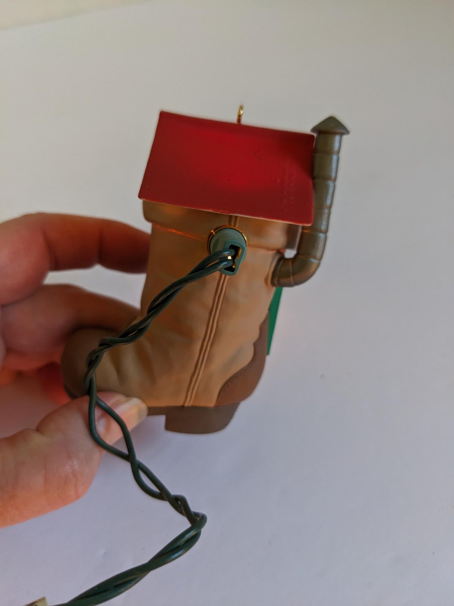 Hallmark Chris Mouse Tales Vintage 1992 Christmas Ornament