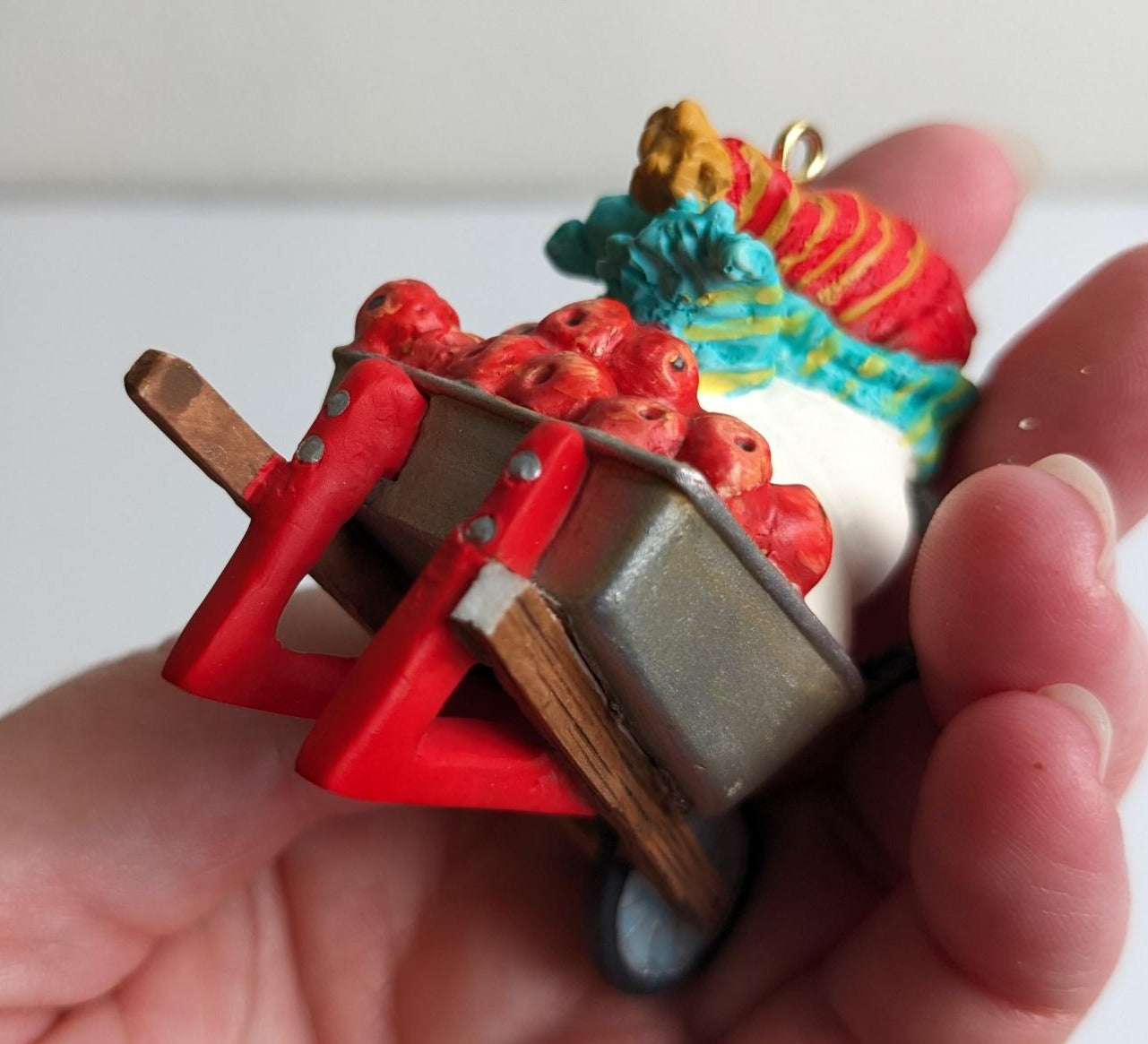 Race Down Main Street Snowmen 2000 Hallmark Christmas Ornaments