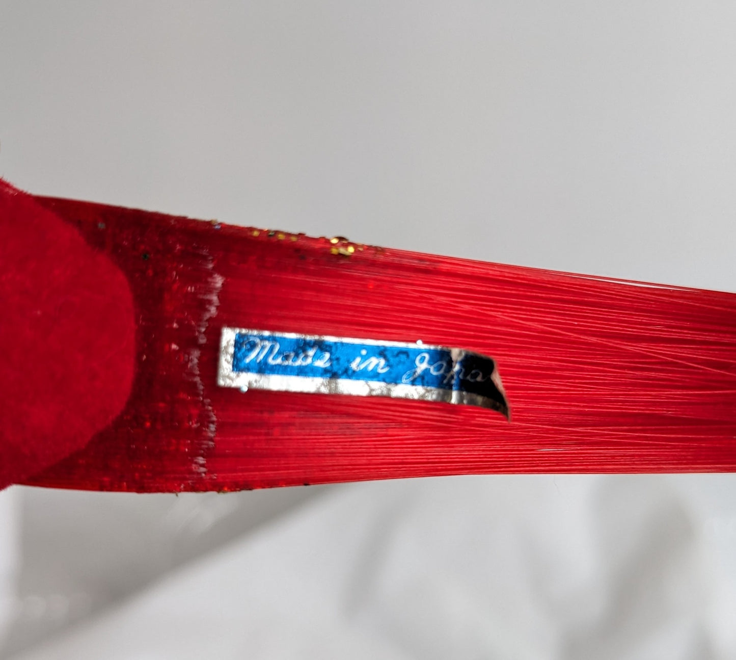 Red Bird Clip-on Flocked Christmas Ornament Set