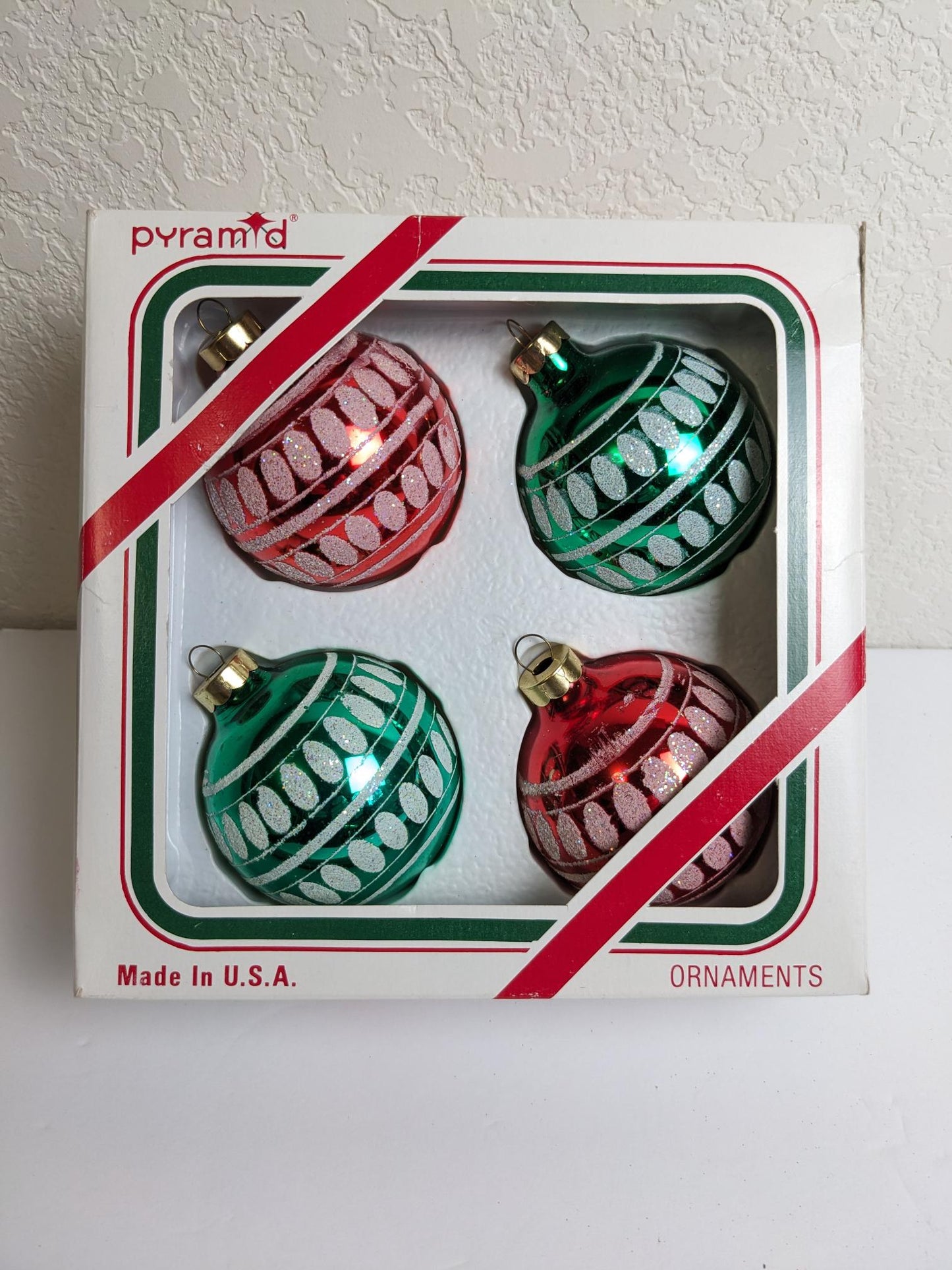 Vintage Rauch Christmas Ornaments