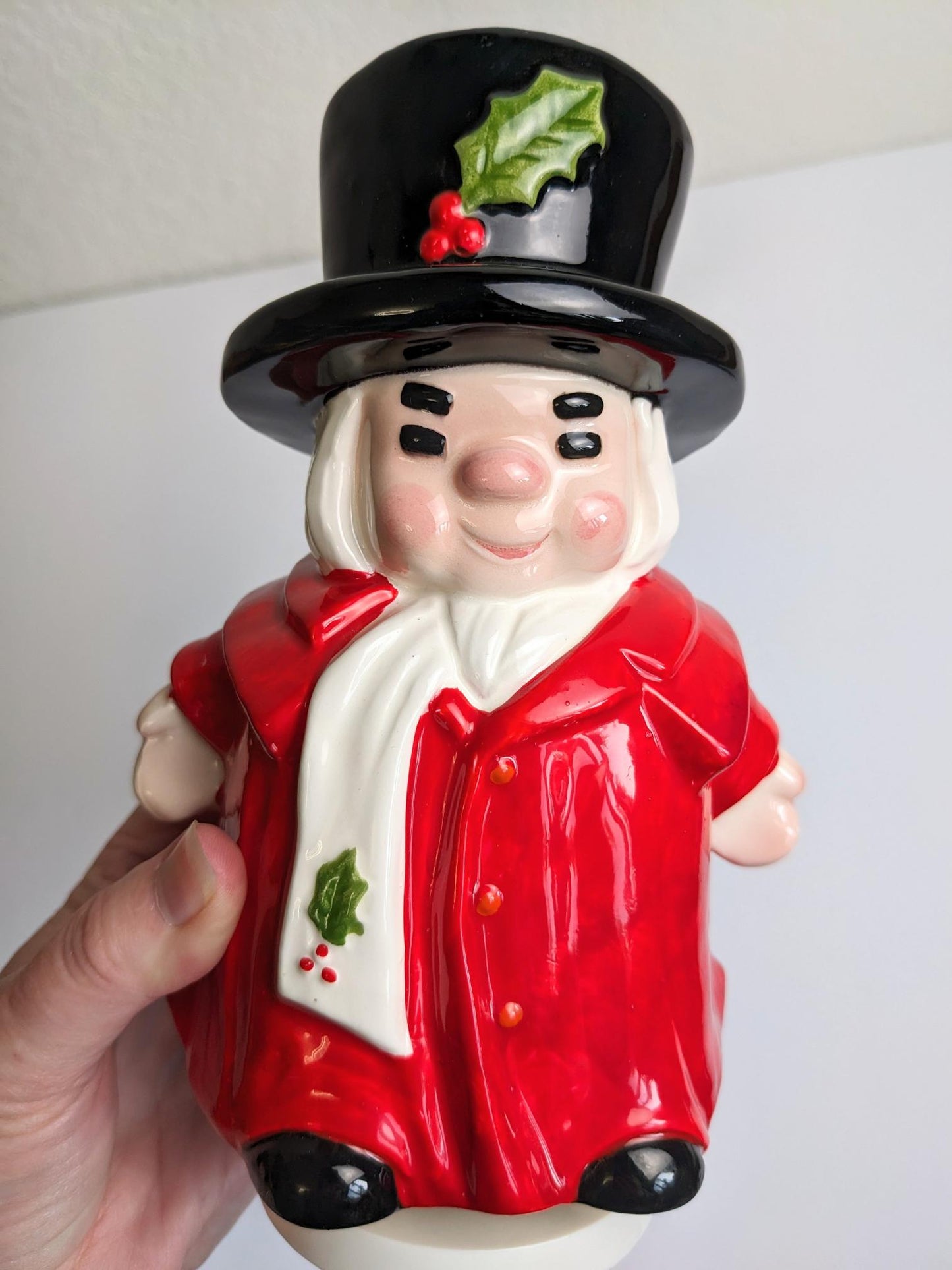 Vintage Marshall Fields Uncle Mistletoe Christmas Music Box