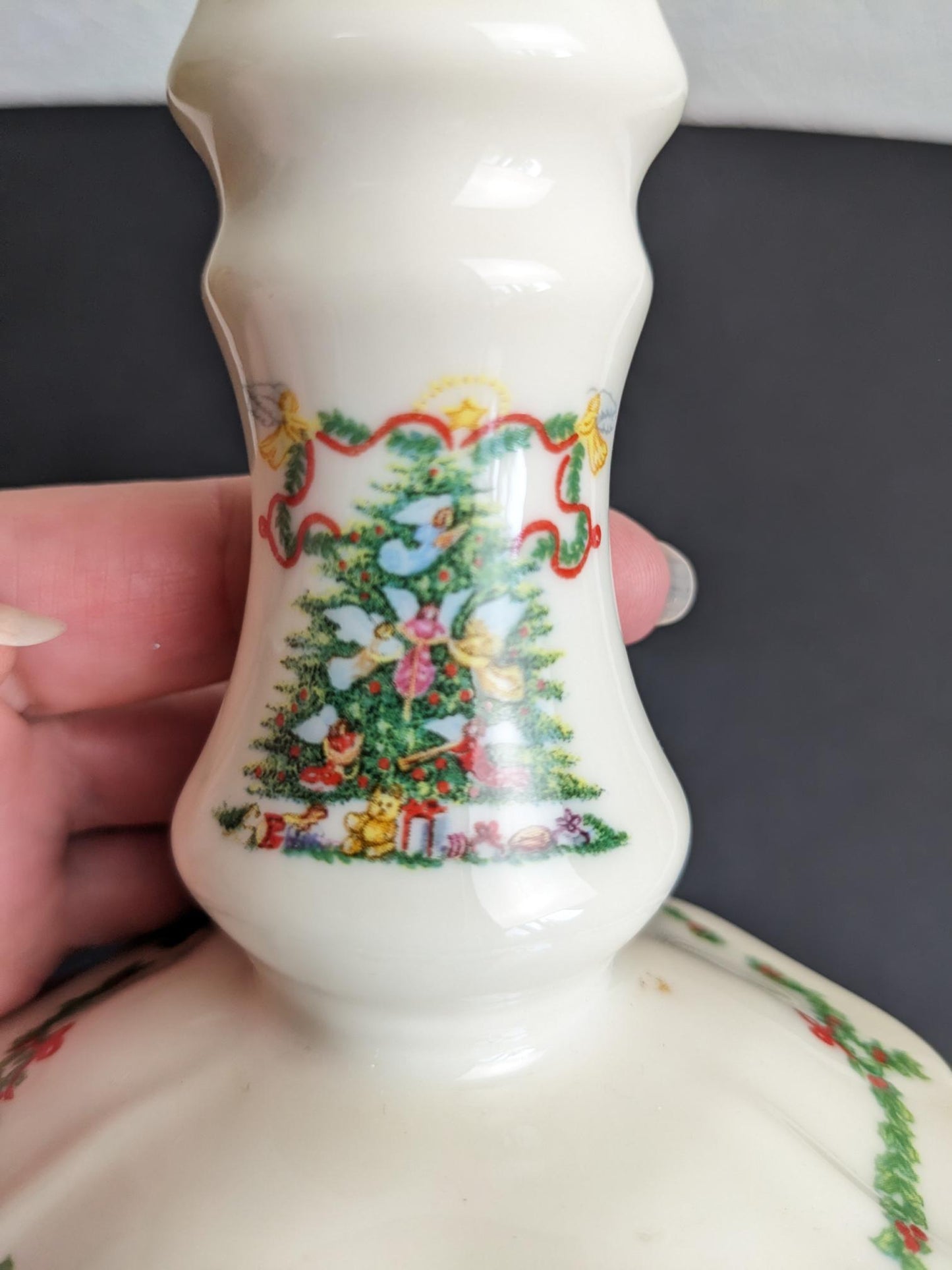 Lenox The Joy of Christmas Vintage 1993 Candlesticks