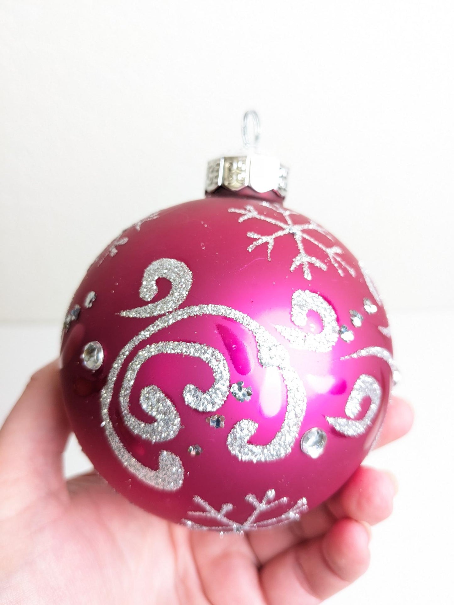 Hot Pink Christmas Ornaments