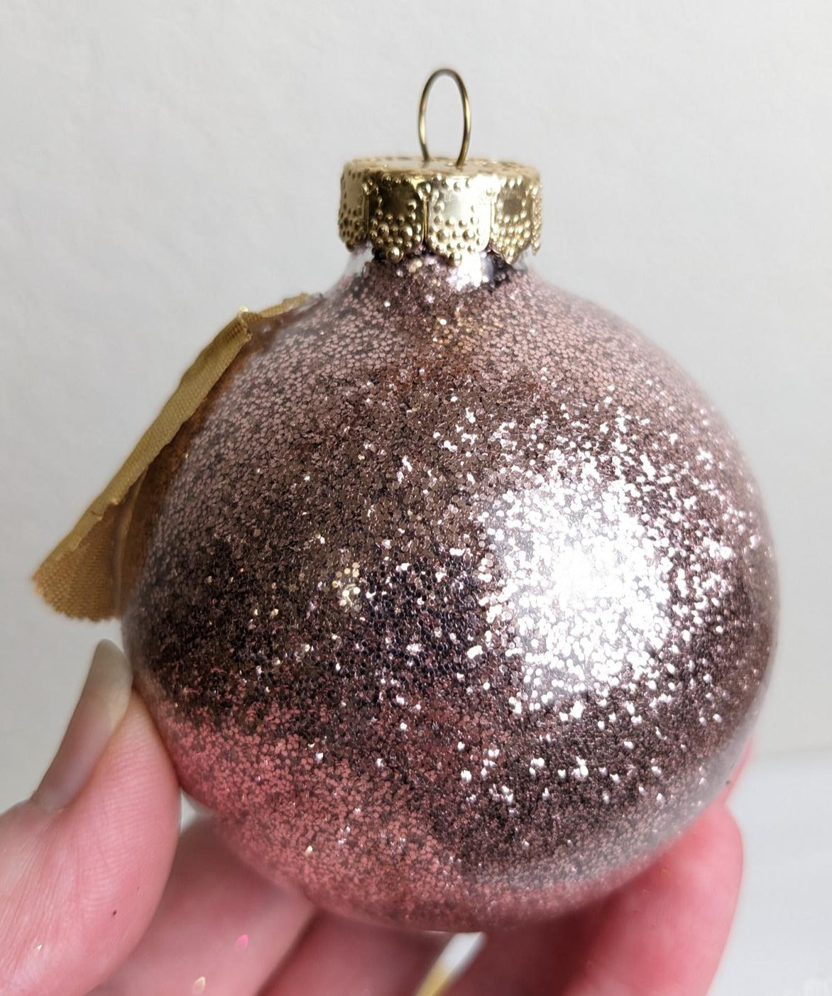 Pink Christmas Ornament Set