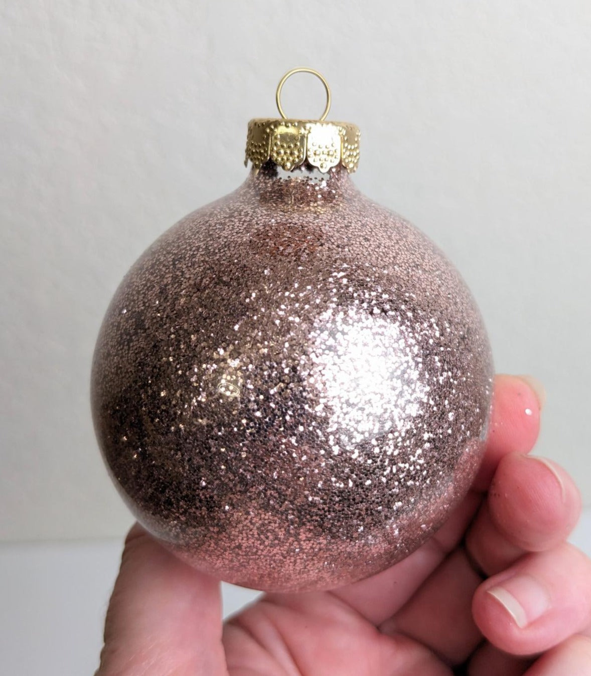Pink Christmas Ornament Set