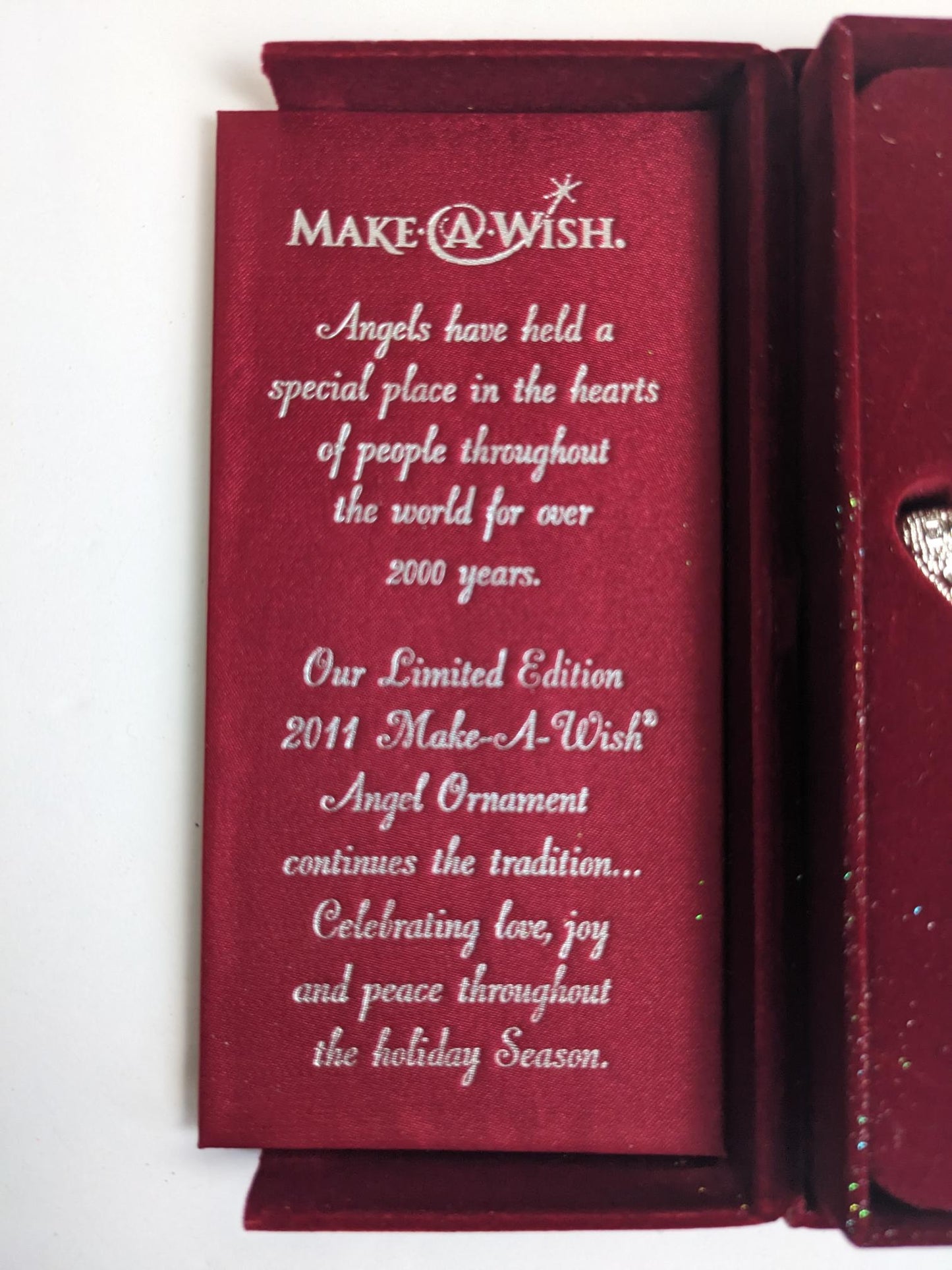 Make A Wish Things Remembered Angel Christmas Ornament