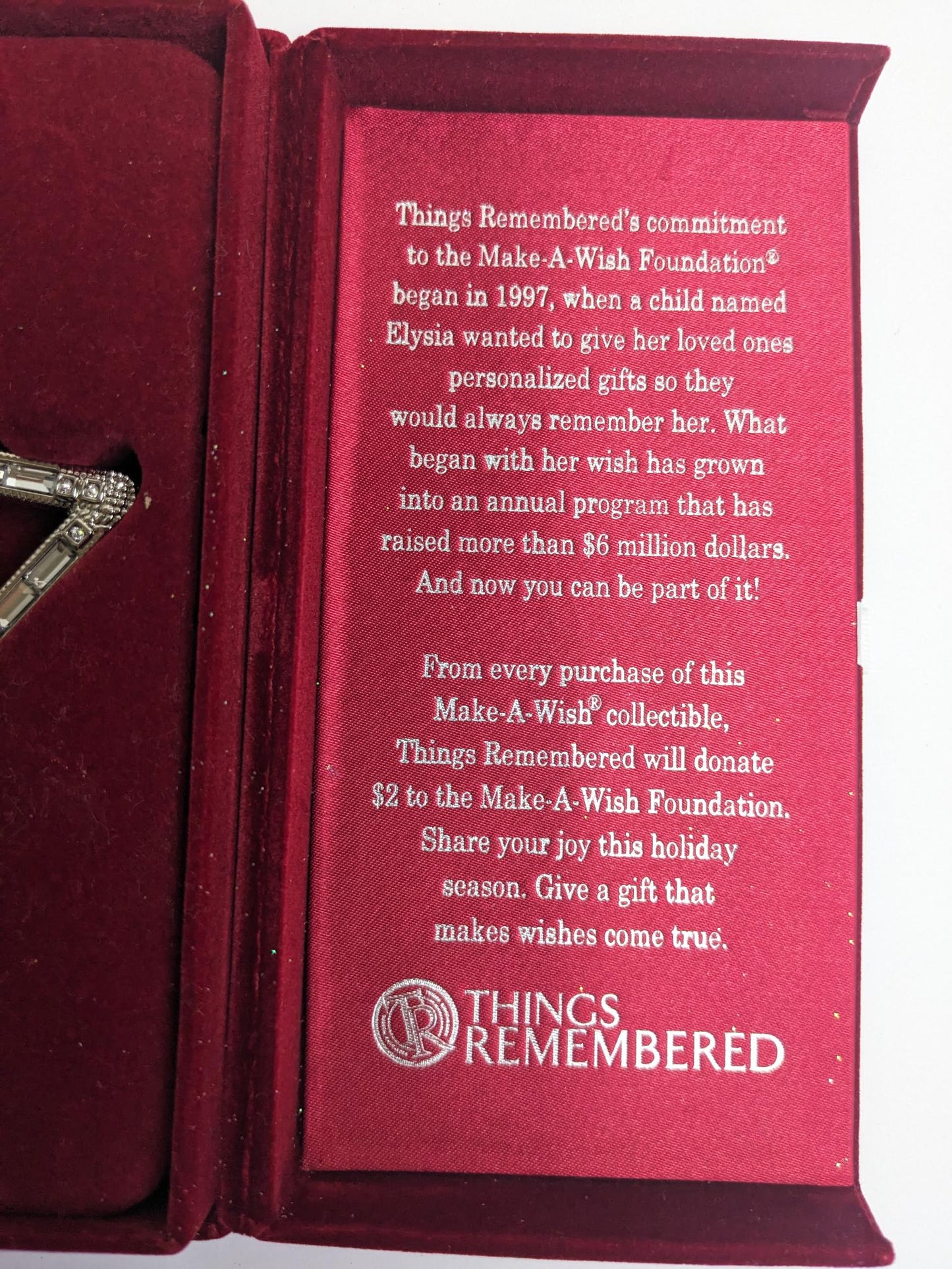 Make A Wish Things Remembered Angel Christmas Ornament