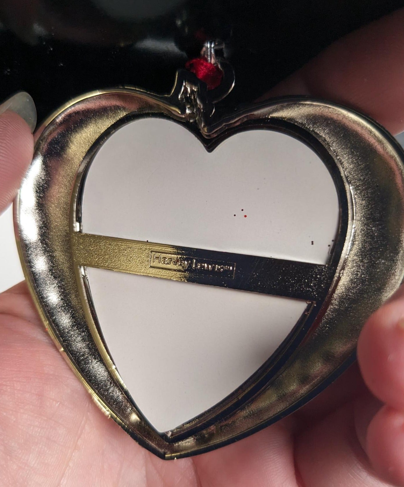 Heart Picture Frame Christmas Ornament