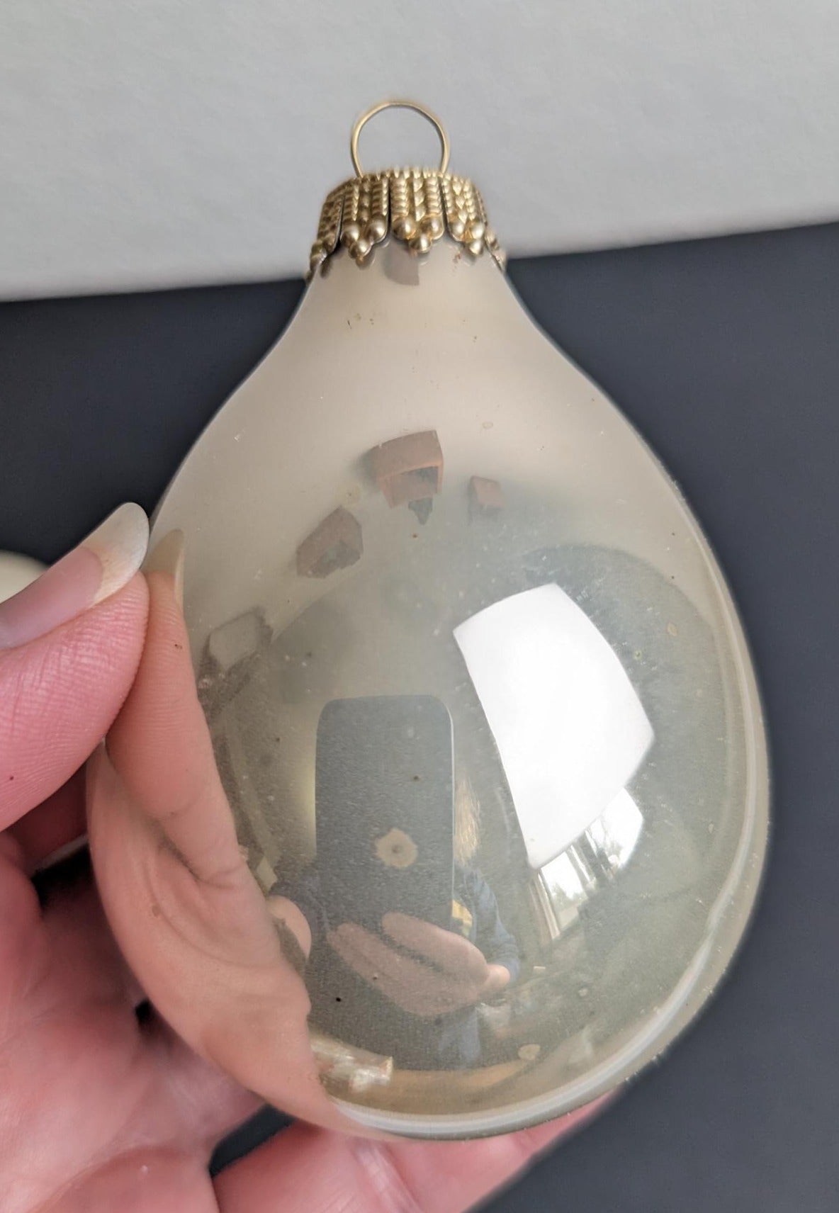 Krebs Teardrop Christmas Ornament Set