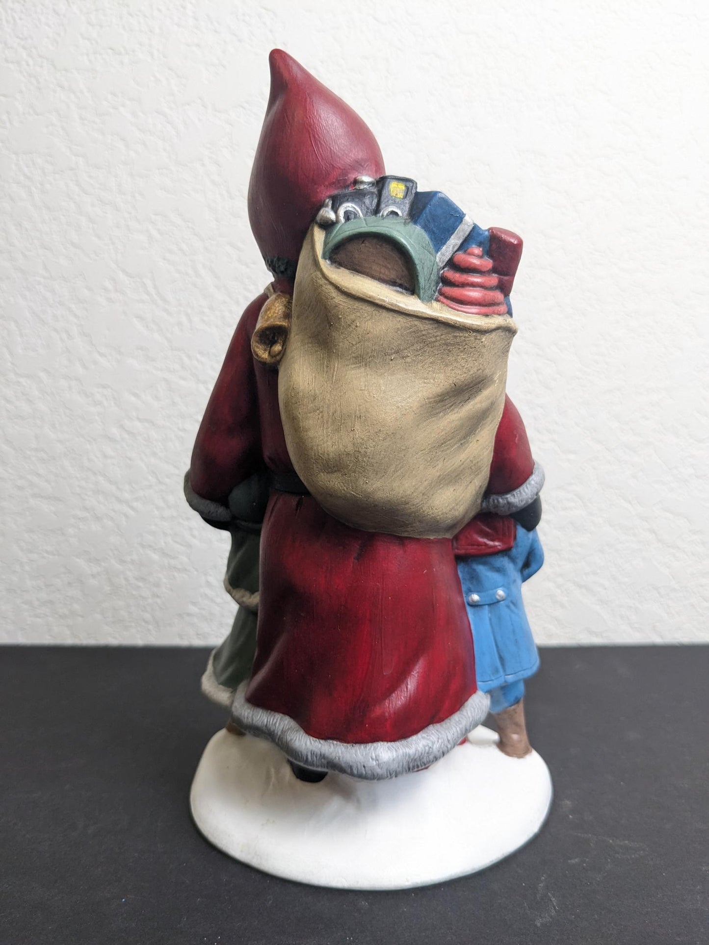 Old World Santa Claus with Children Christmas Ceramic Figurine