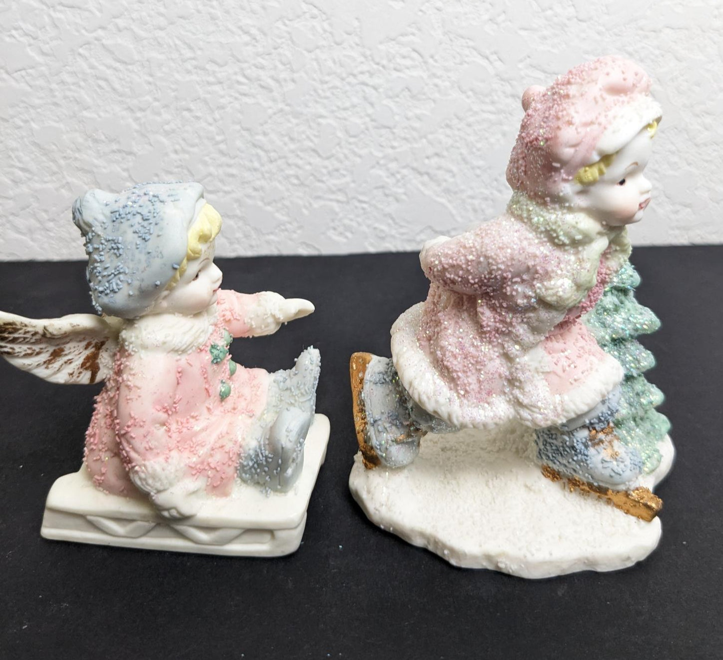 Winter Girls Children Figurines