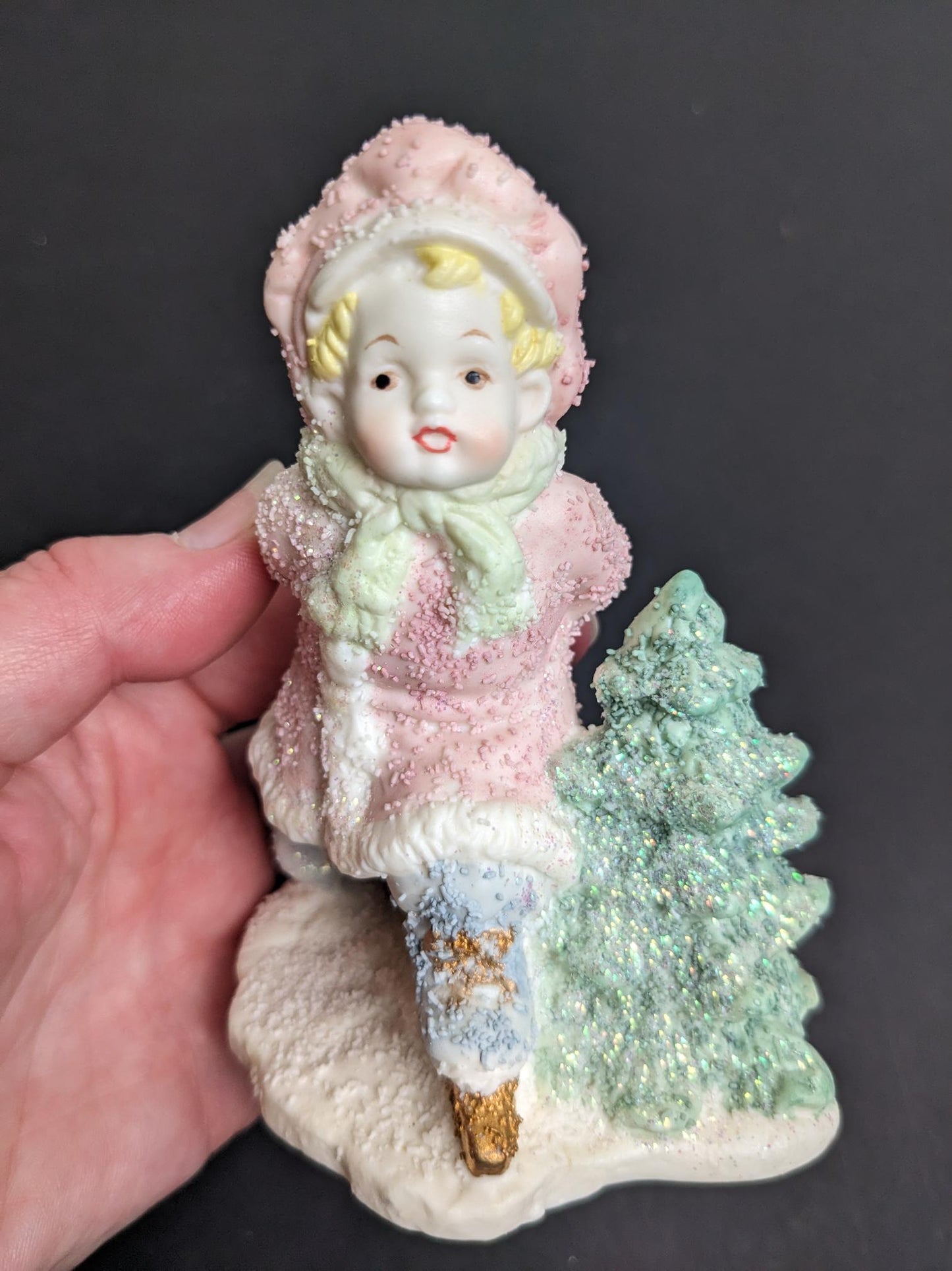 Winter Girls Children Figurines