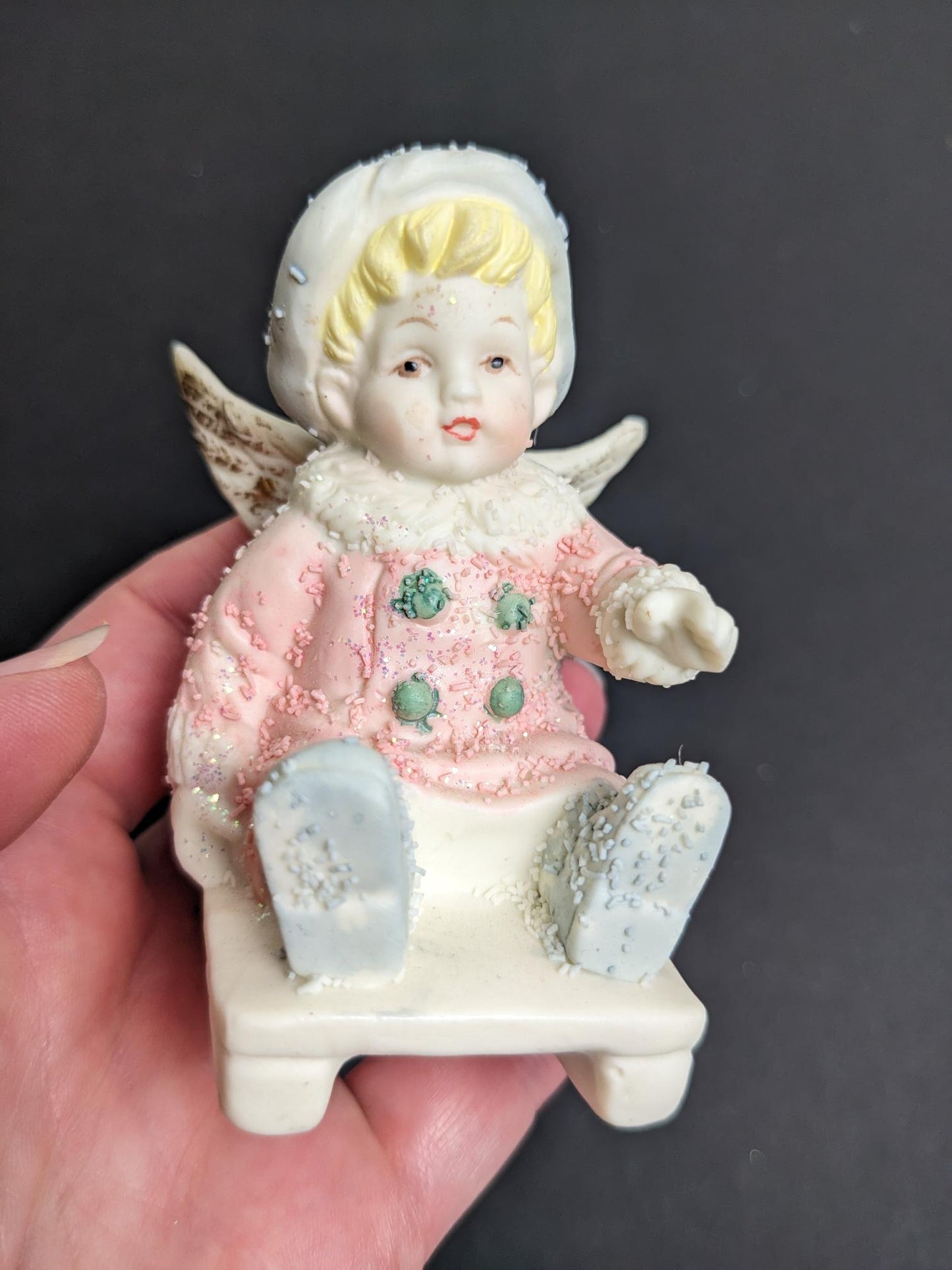 Winter Girls Children Figurines