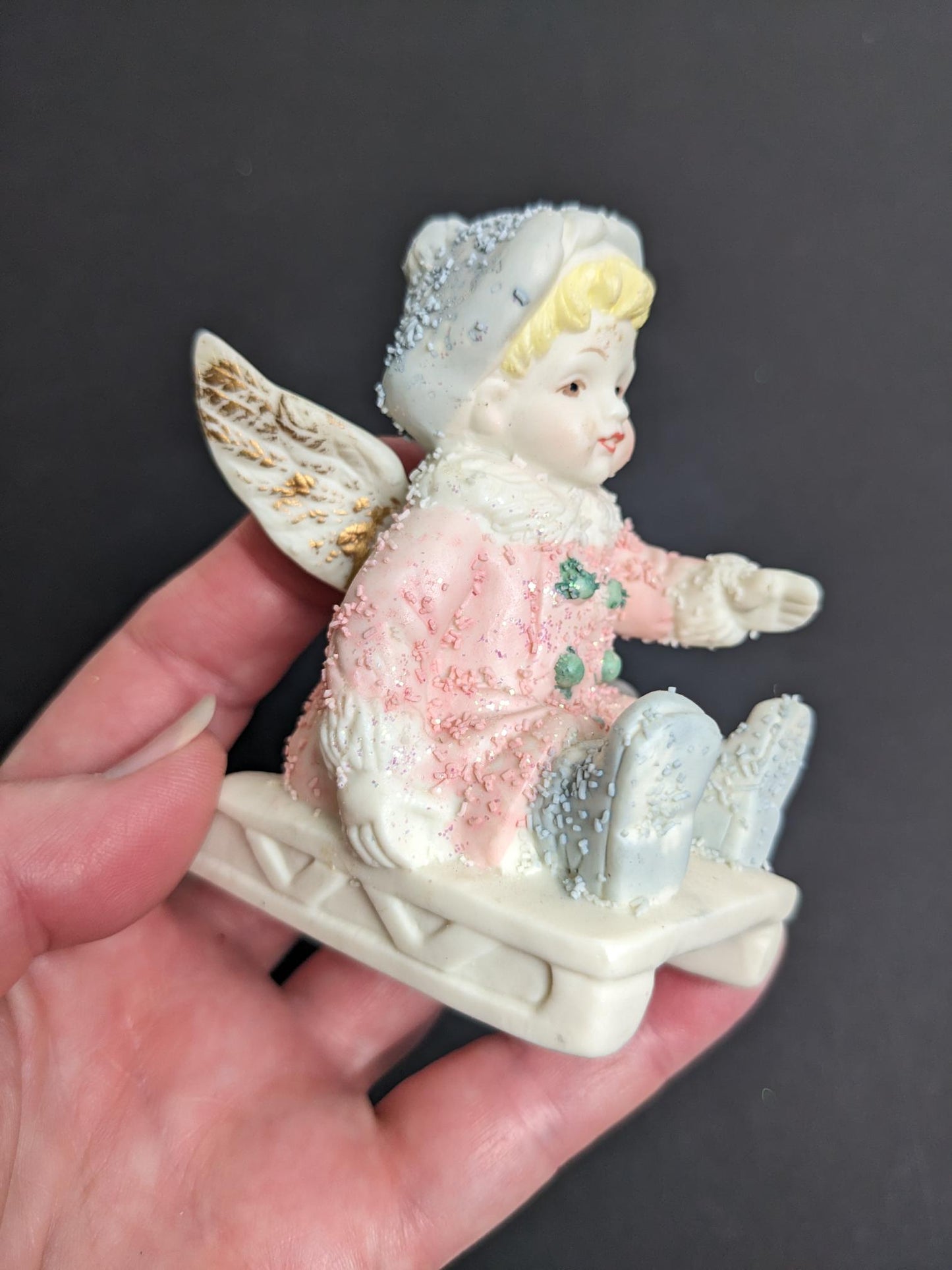 Winter Girls Children Figurines