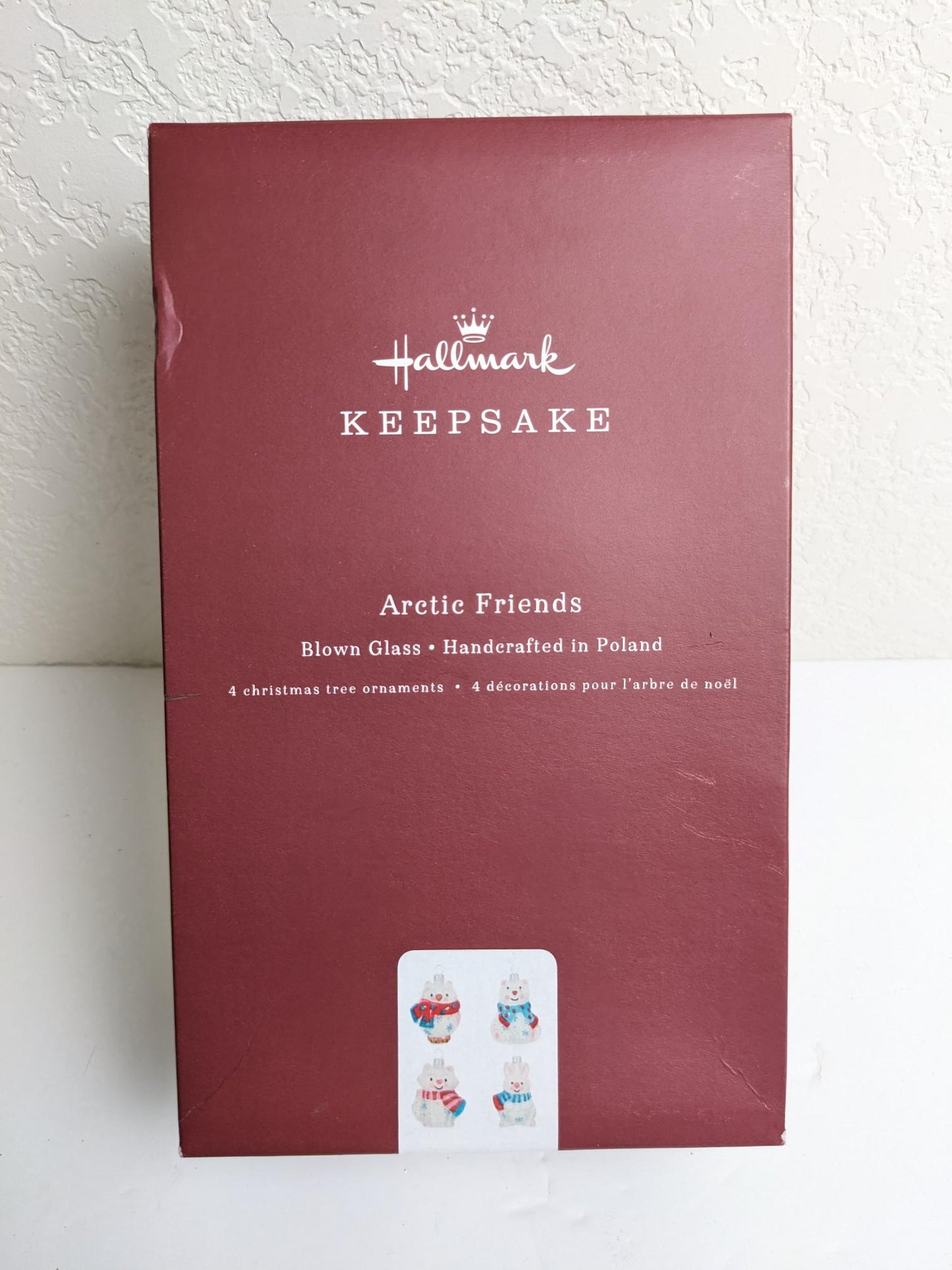 Artic Friends Hallmark Christmas Ornament Set