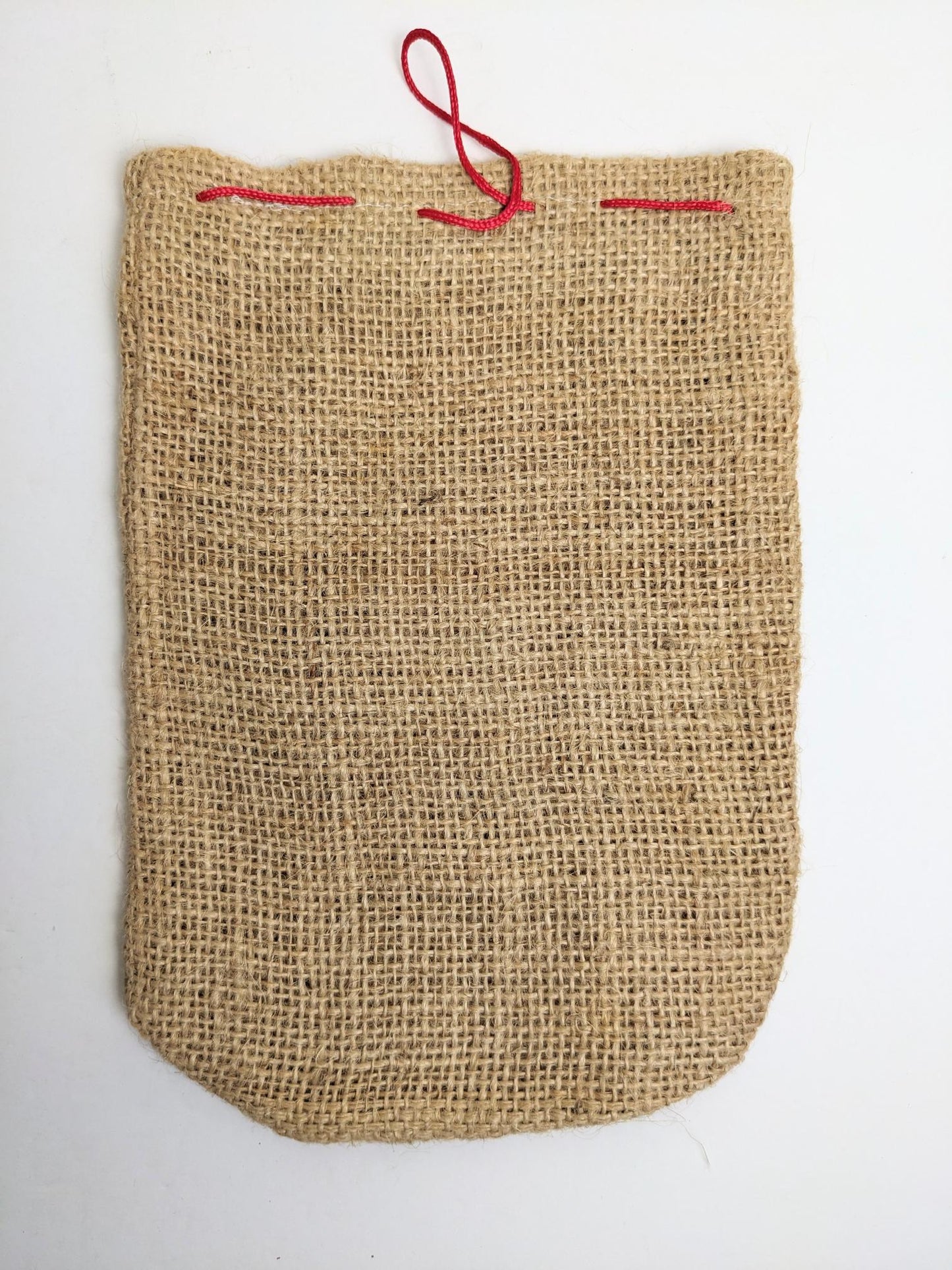 Vintage Burlap Christmas Gift Bag