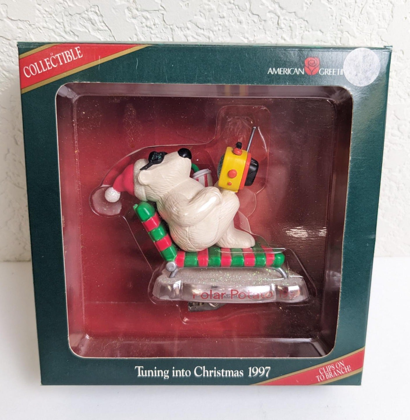American Greetings Christmas Clip Ornament