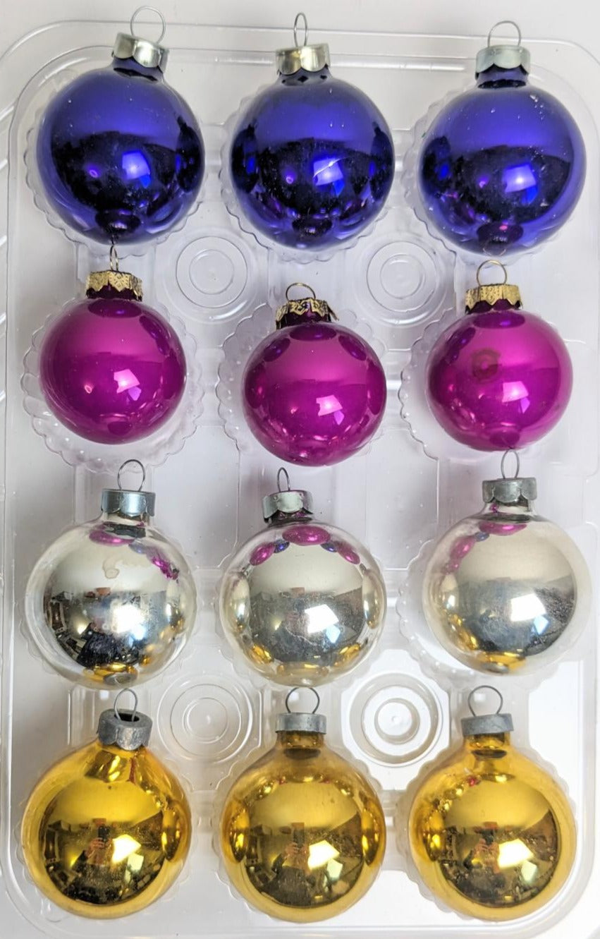 Small Vintage Christmas Ornaments