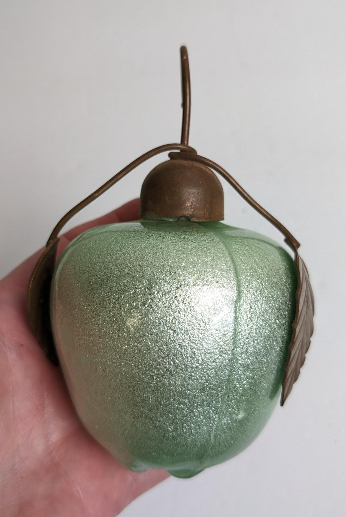 Large Pear and Apple Christmas Ornaments