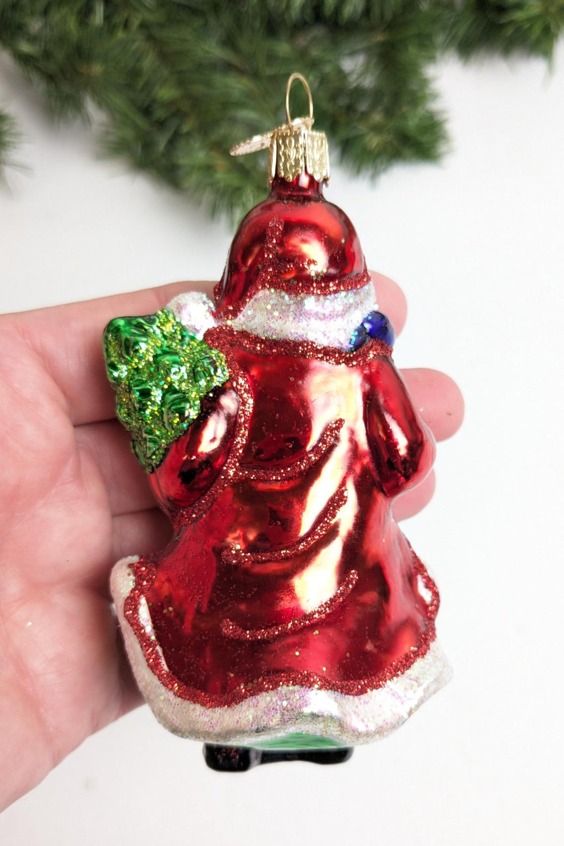 Santa Claus Retired Old World Christmas Ornament