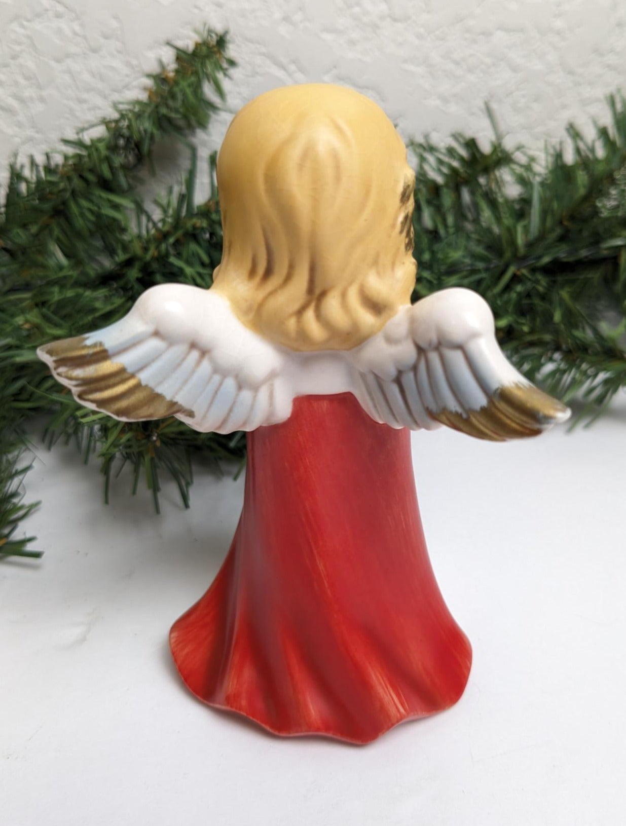Vintage Goebel Christmas Angel with Lyre Figurine, Made in West Germany