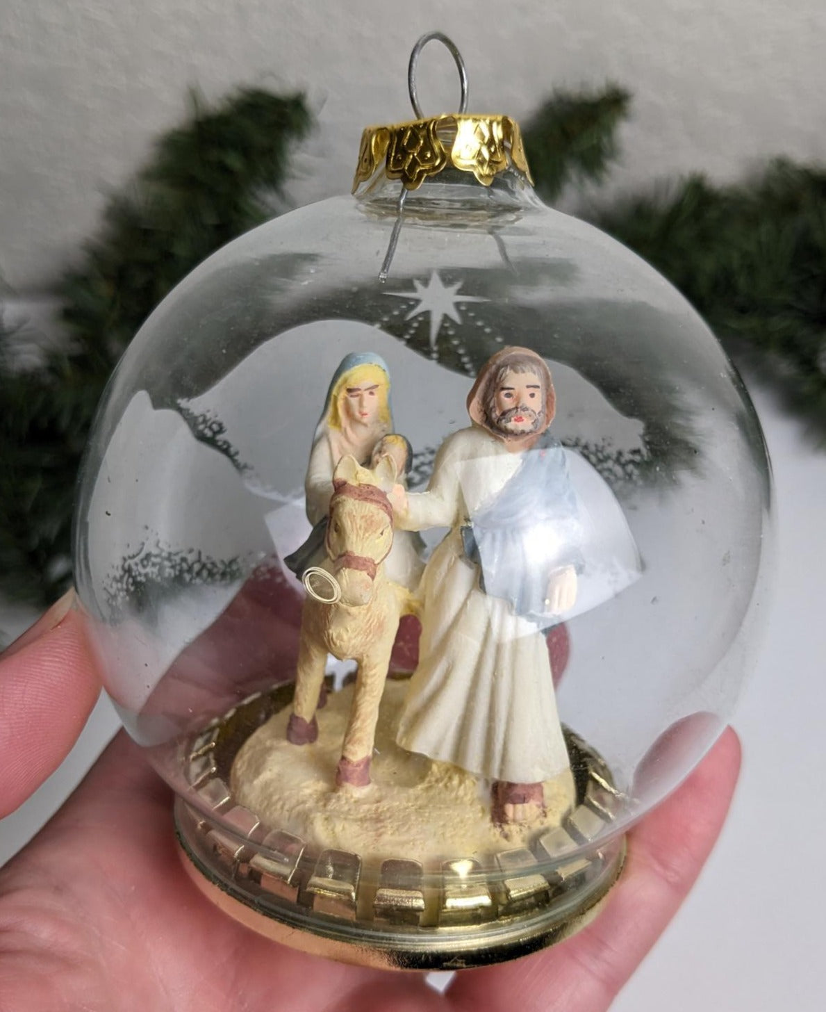 House of Lloyd 'Flight to Egypt' Vintage 1996 Christmas Ornament