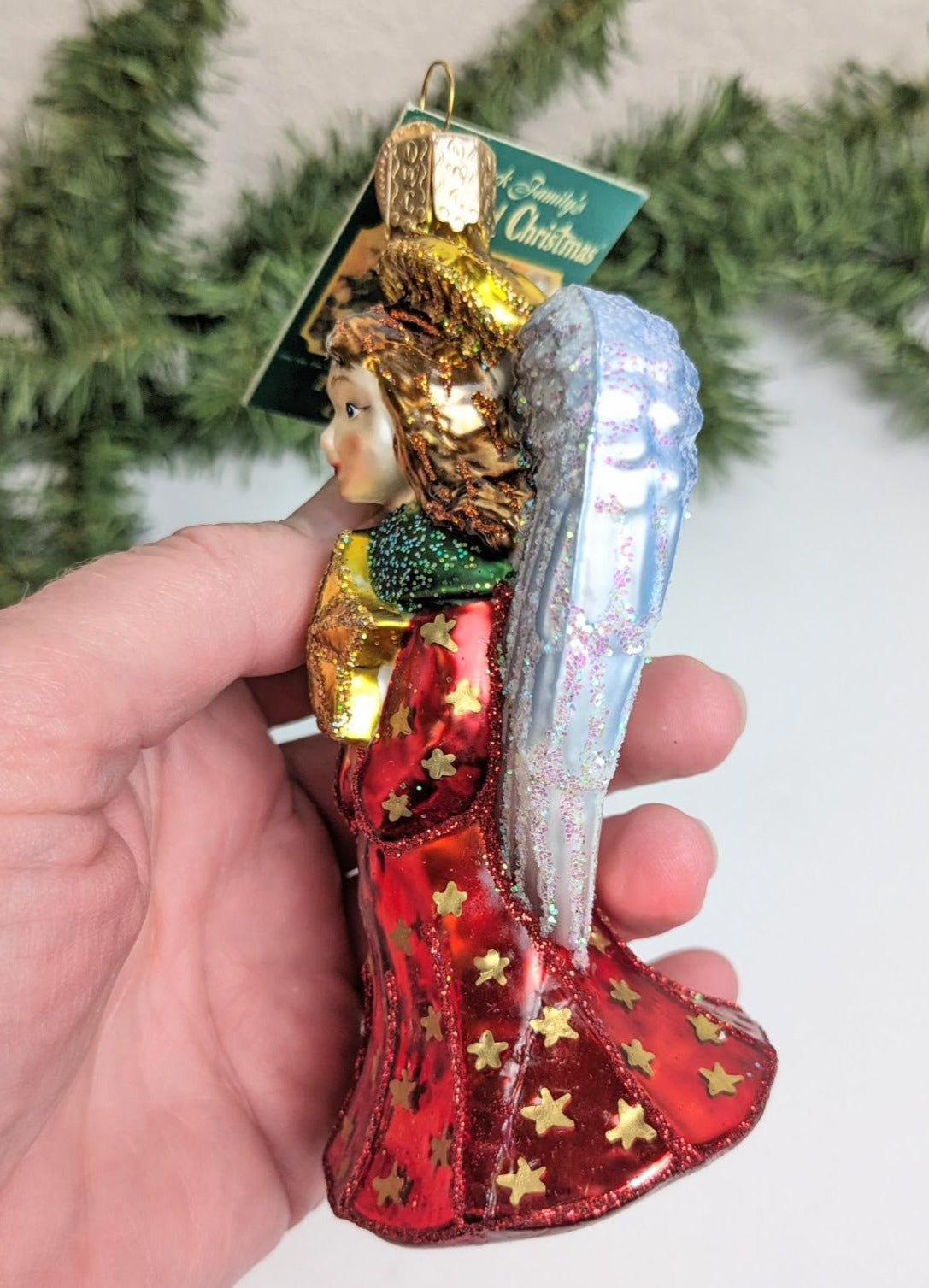 Radiant Angel Retired Old World Christmas Ornament