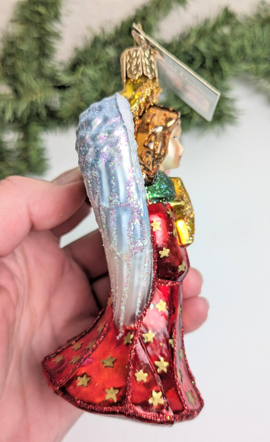 Radiant Angel Retired Old World Christmas Ornament
