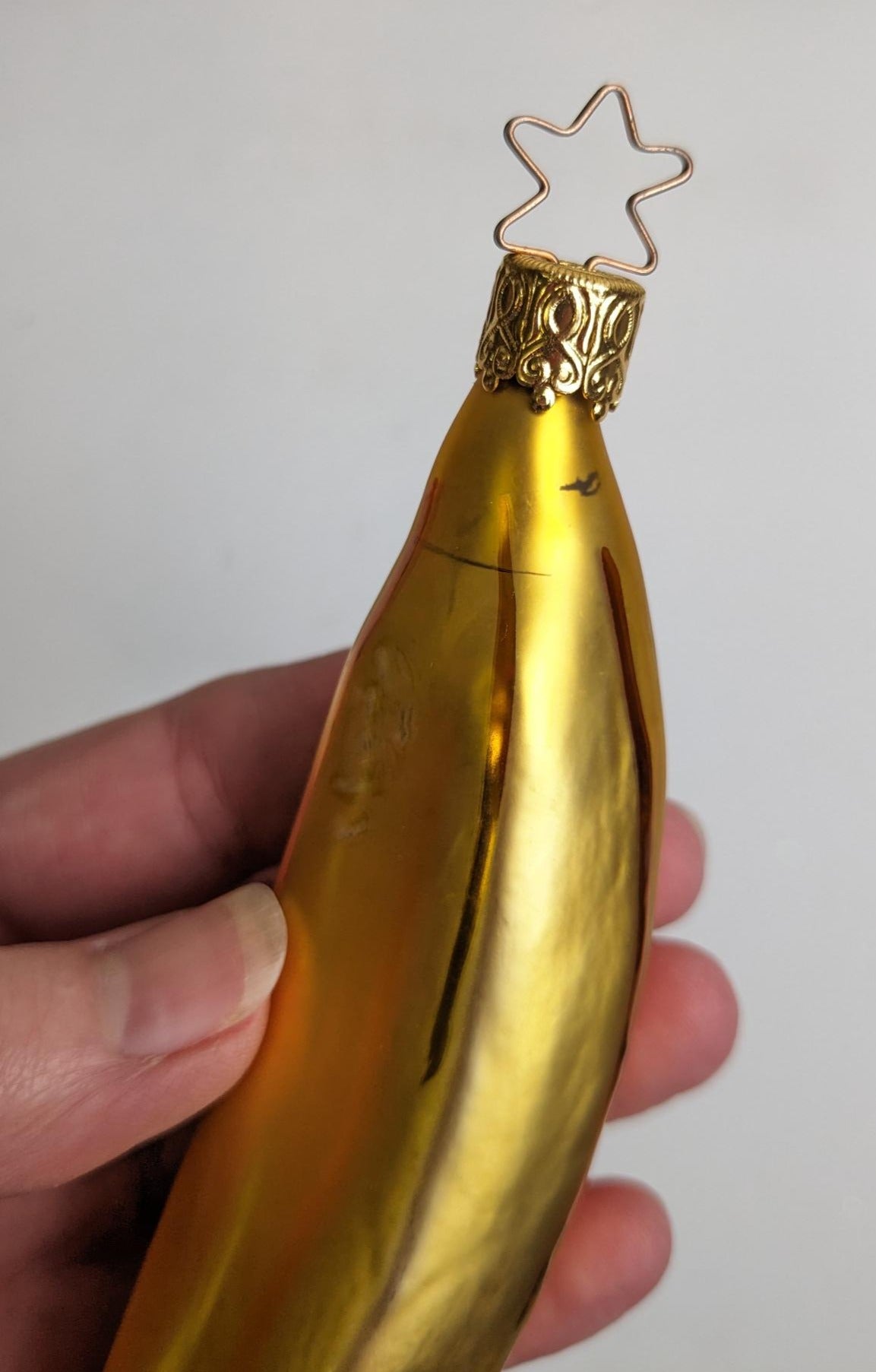 Banana Inge Glas Retired Old World Christmas Ornament