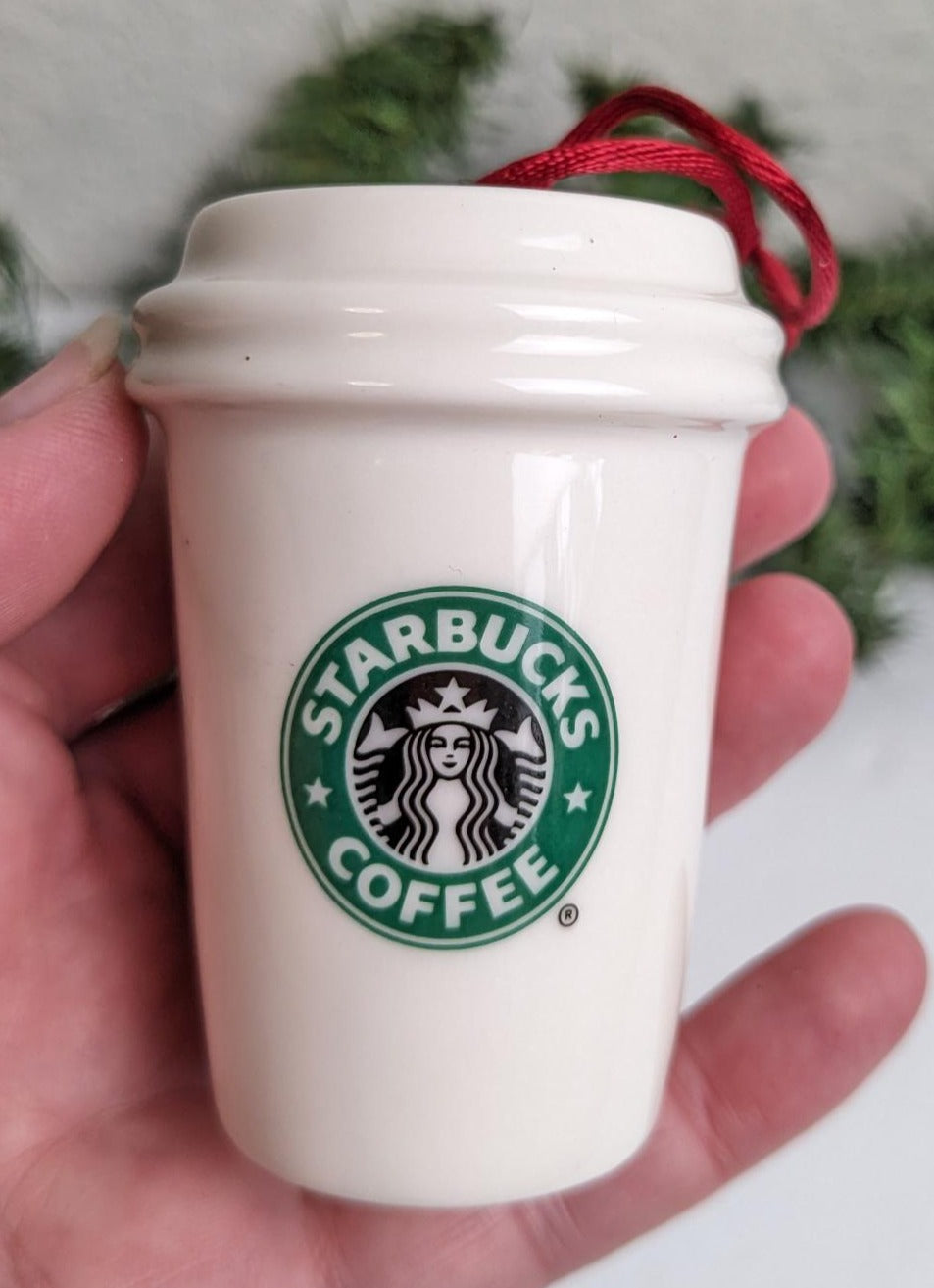 Starbucks Coffee Cup Christmas Ornament