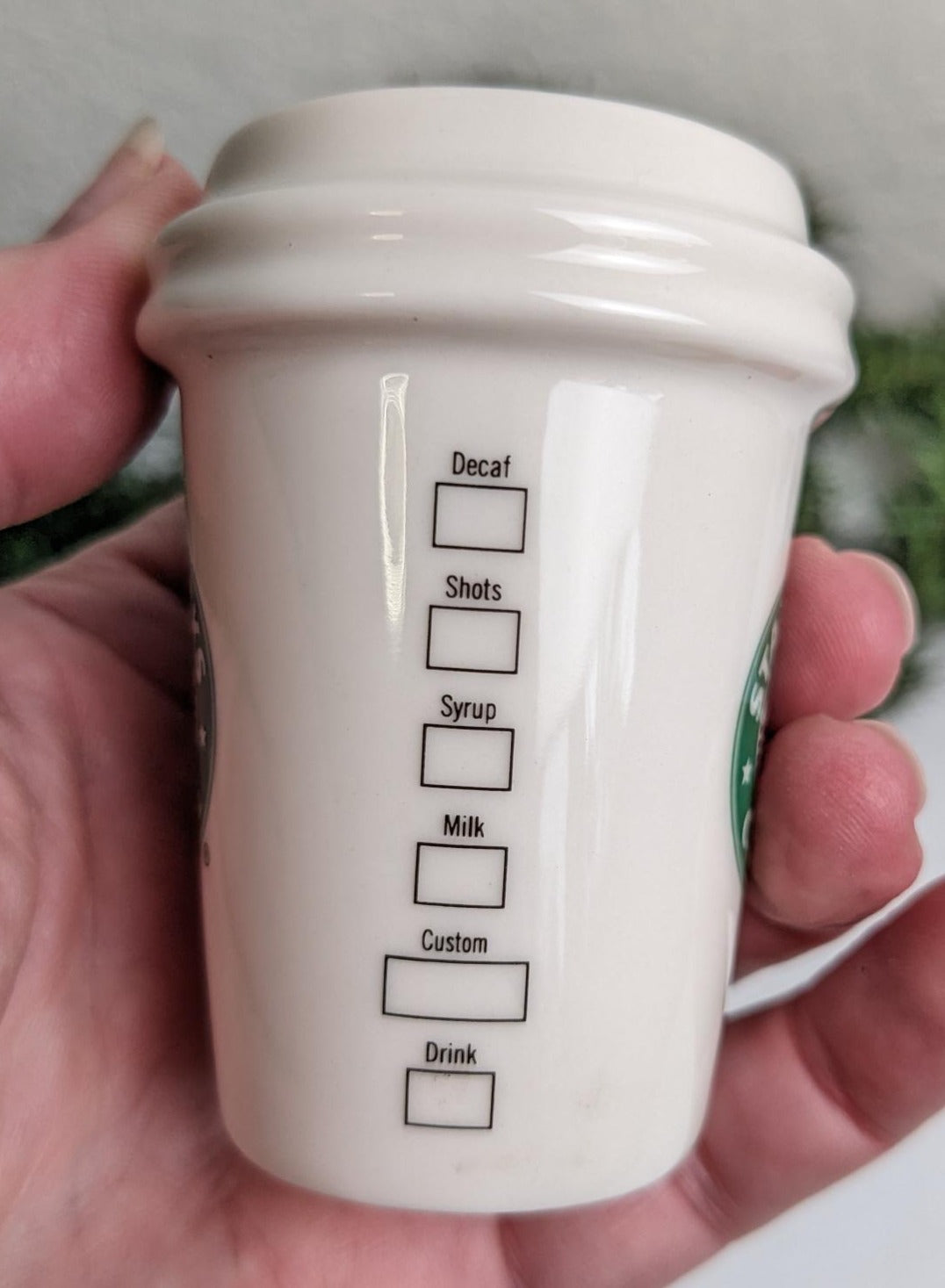 Starbucks Coffee Cup Christmas Ornament