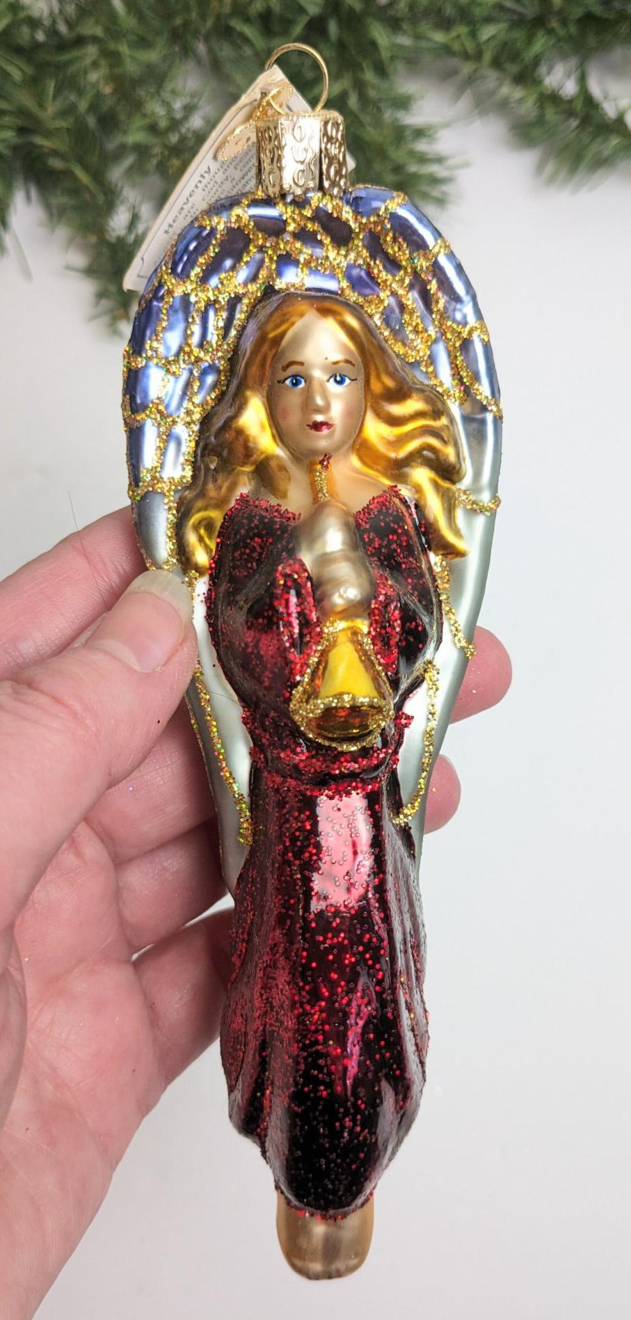 Heavenly Host Angel Retired Old World Christmas Ornament