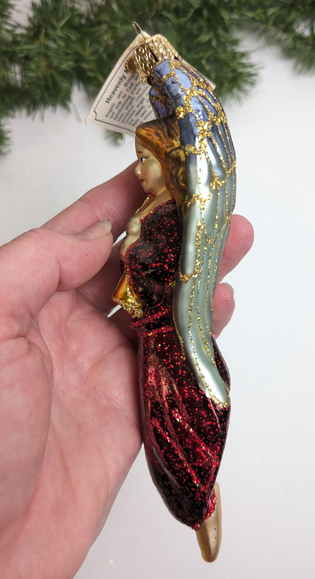 Heavenly Host Angel Retired Old World Christmas Ornament
