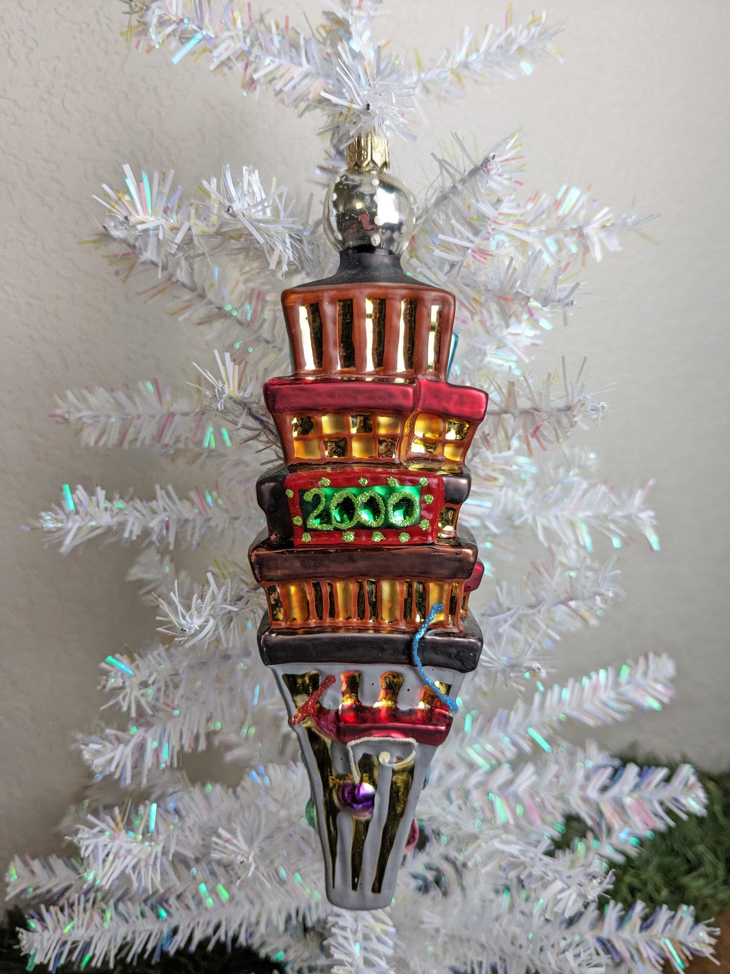 New Years Times Square Retired Christopher Radko Christmas Ornament