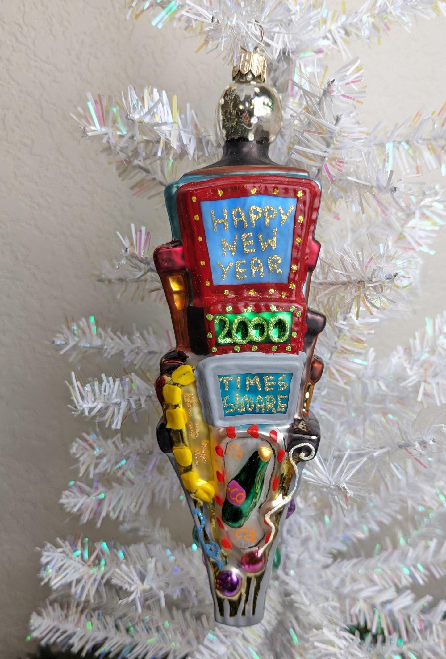 New Years Times Square Retired Christopher Radko Christmas Ornament
