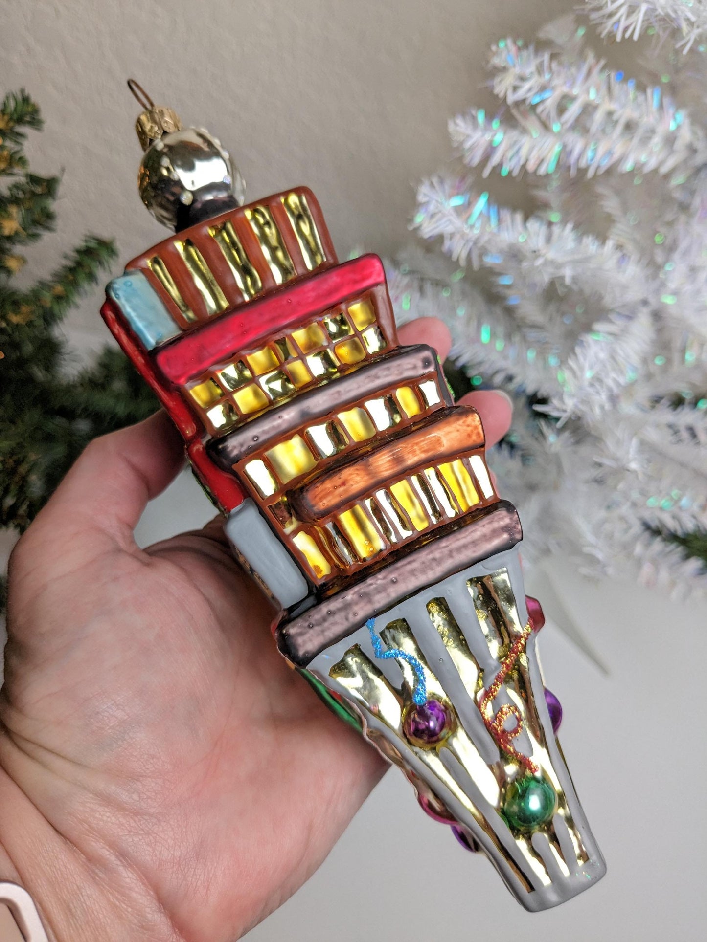 New Years Times Square Retired Christopher Radko Christmas Ornament