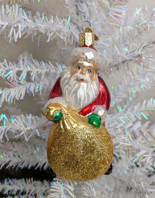 Santa Claus Retired Old World Christmas Ornament