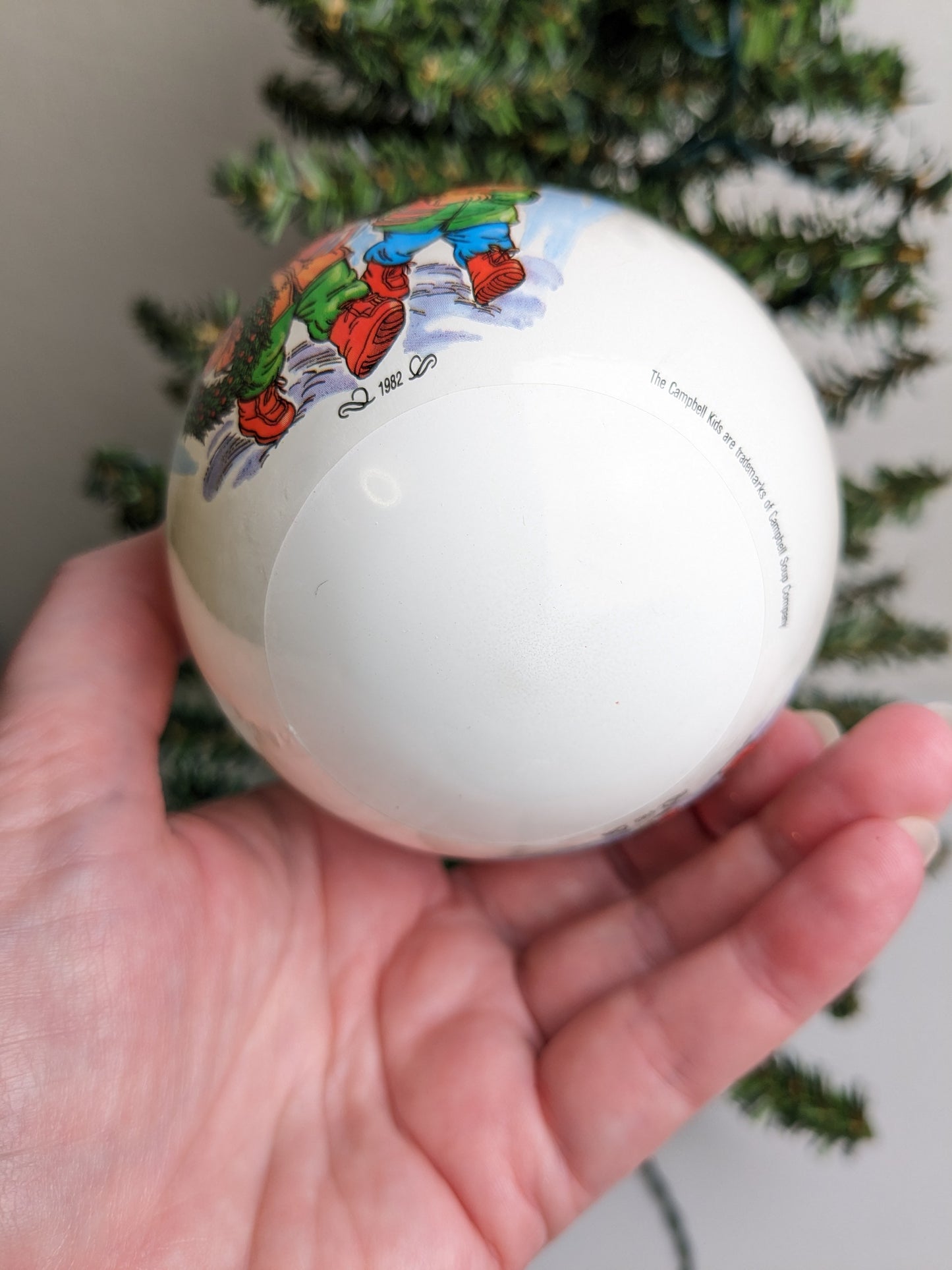 Vintage 1982 Campbells Soup Christmas Ornament