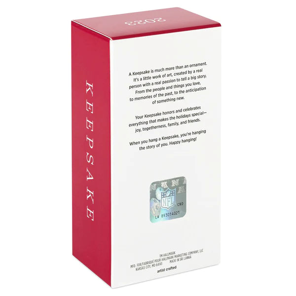 Najee Harris Pittsburg Steelers - Hallmark Keepsake Ornament 2023