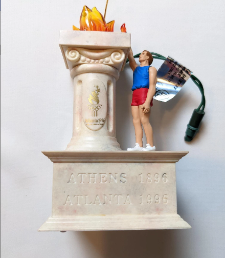 Hallmark 1996 Olympic Flame Magic Ornament
